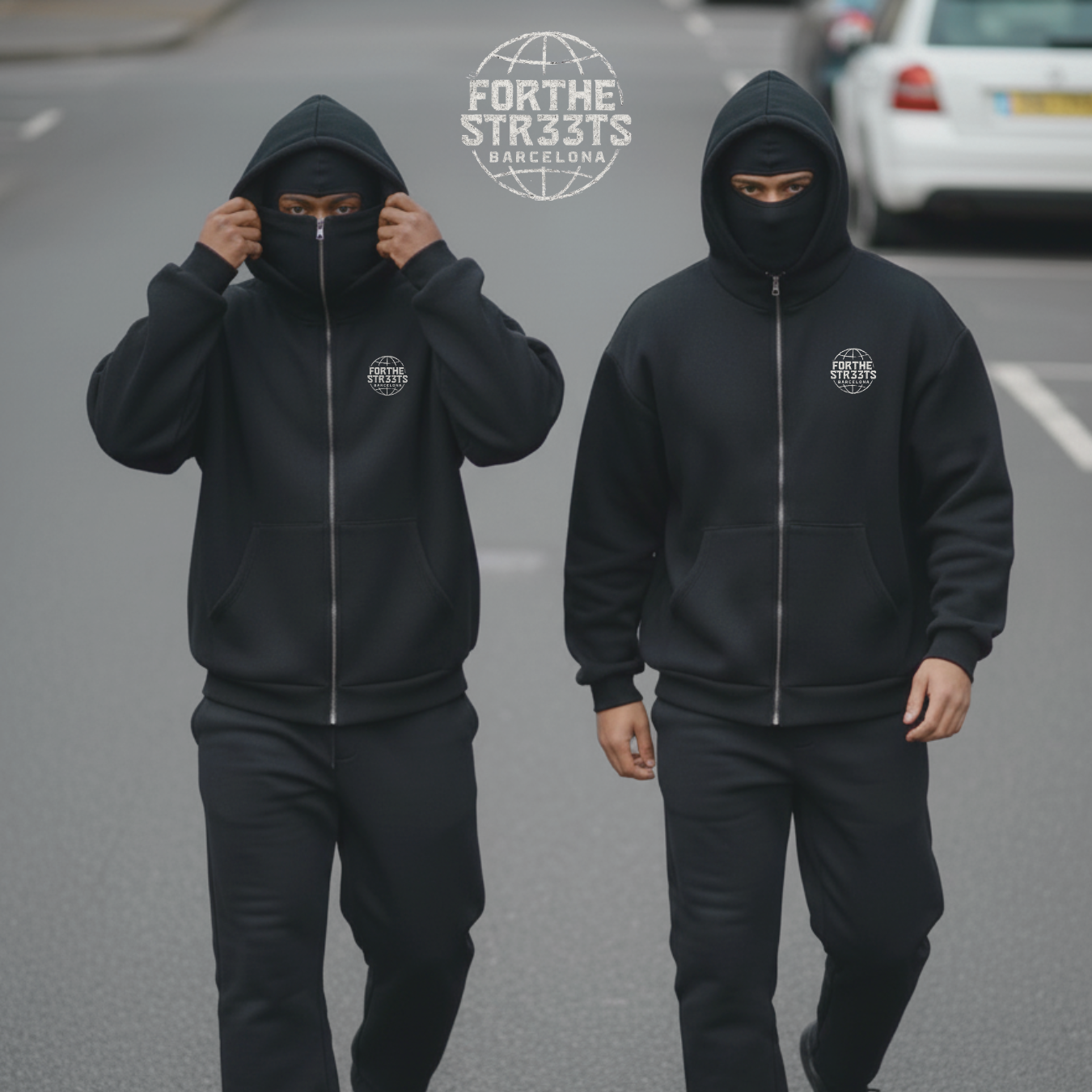 Balaclava Hoodie by FORTHESTR33TS